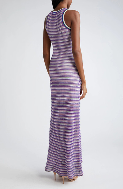 VERONICA BEARD Sivan Stripe Knit Maxi Dress outlook