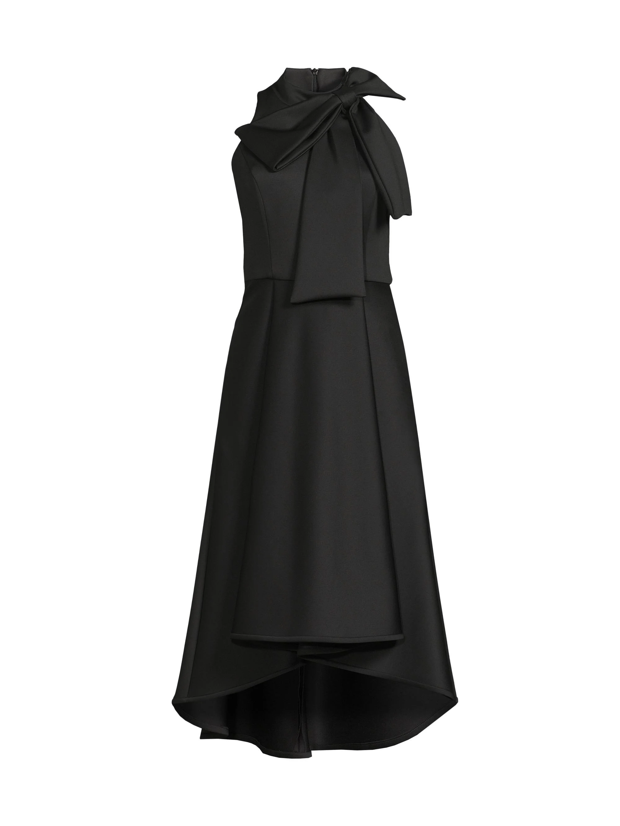 Women's Eve Ara Asymmetric Cocktail Dress - Black - 1