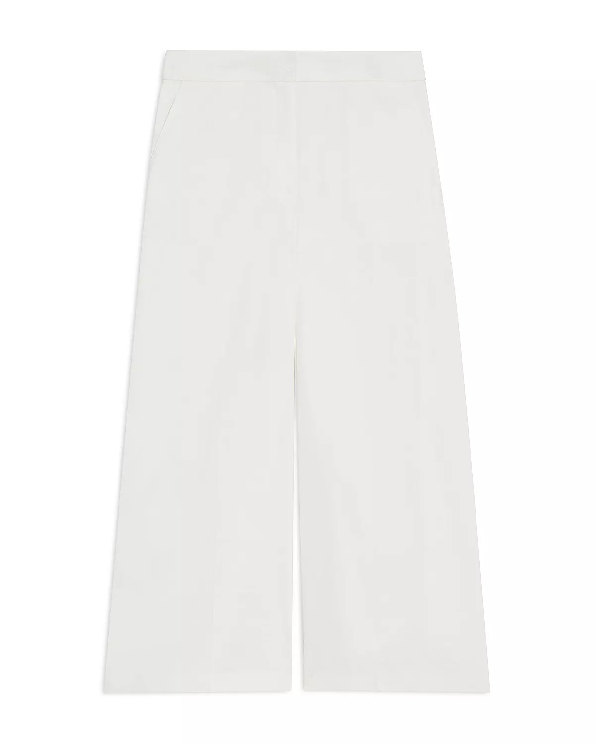 Terena Linen Blend Cropped Pants - 8