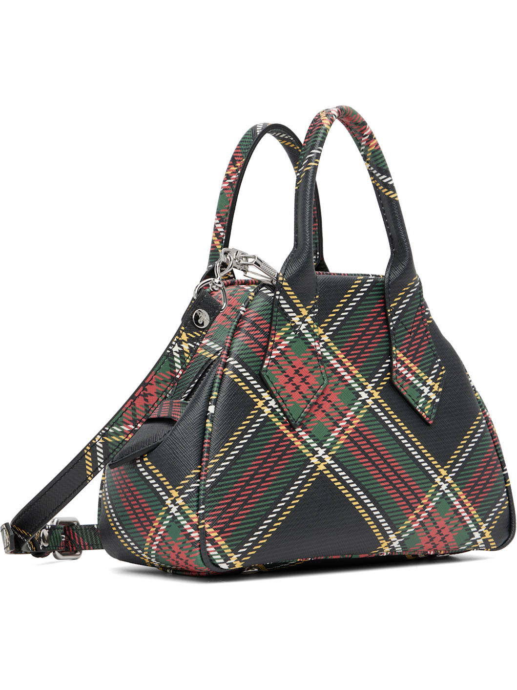 Red & Green Yasmine Small Bag - 3