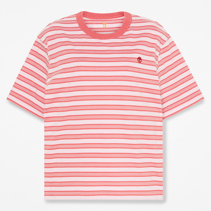 Women's Striped Short-Sleeve T-Shirt 1