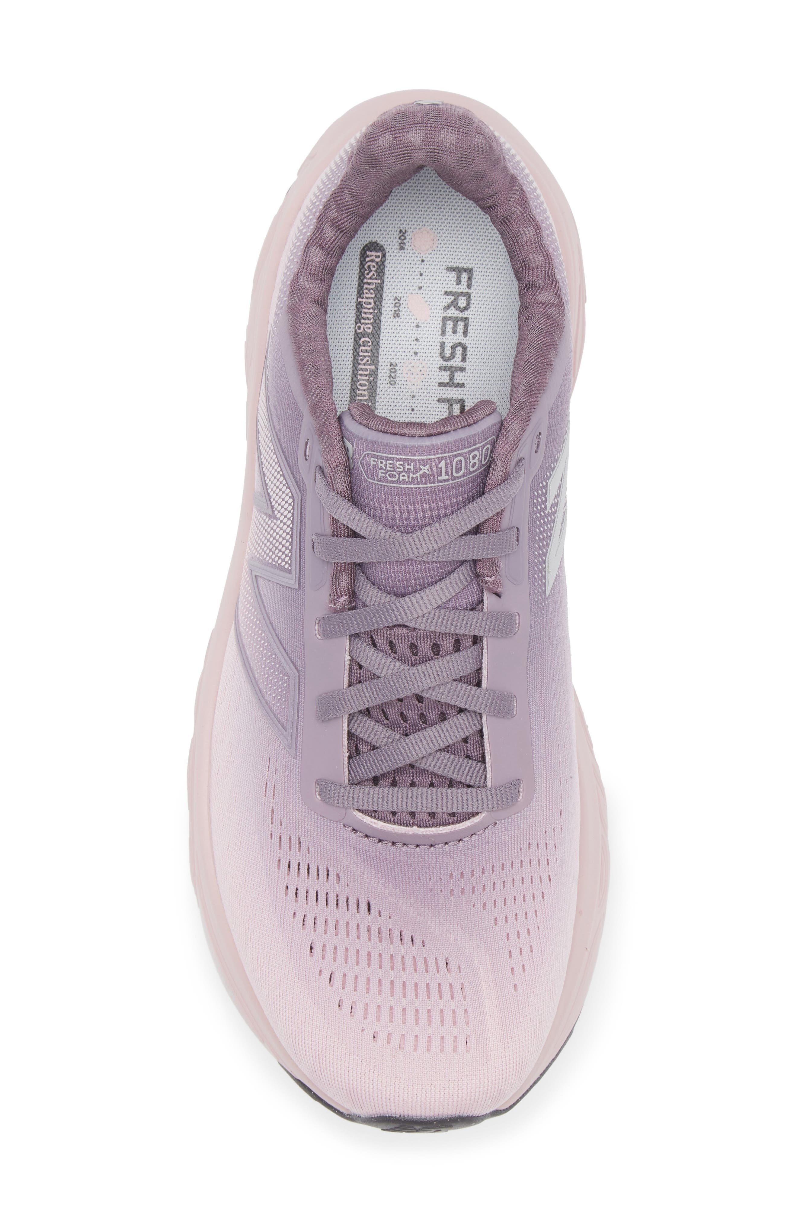 New Balance Fresh Foam X 1080 v14 Running Shoe in Dark Ice Wine/Twilight Haze at Nordstrom - 5