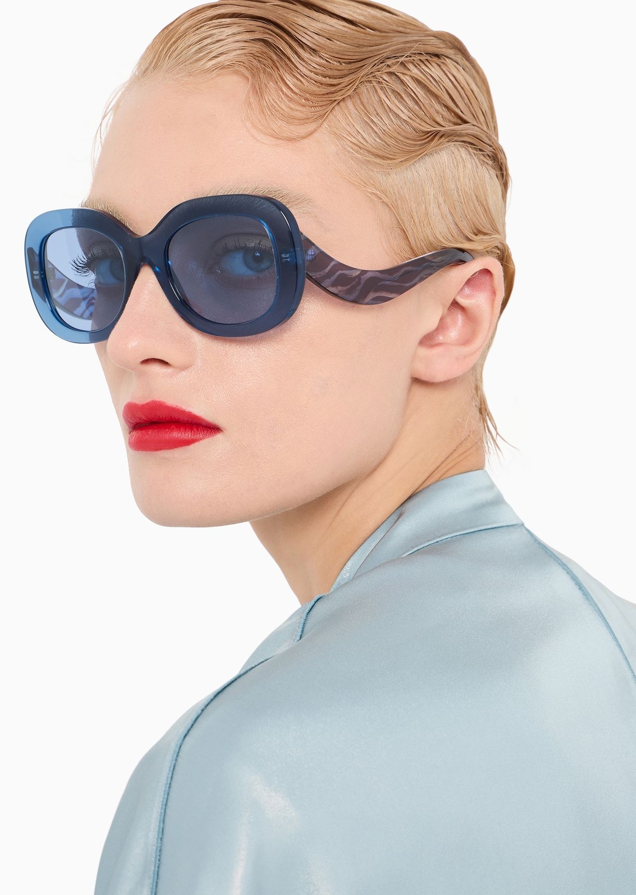 Oval women’s sunglasses - 5