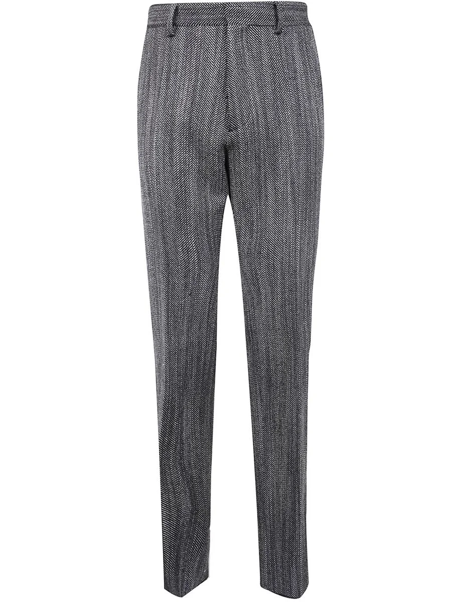 DSQUARED2 Herringbone Relax Man Pant Clothing - 1