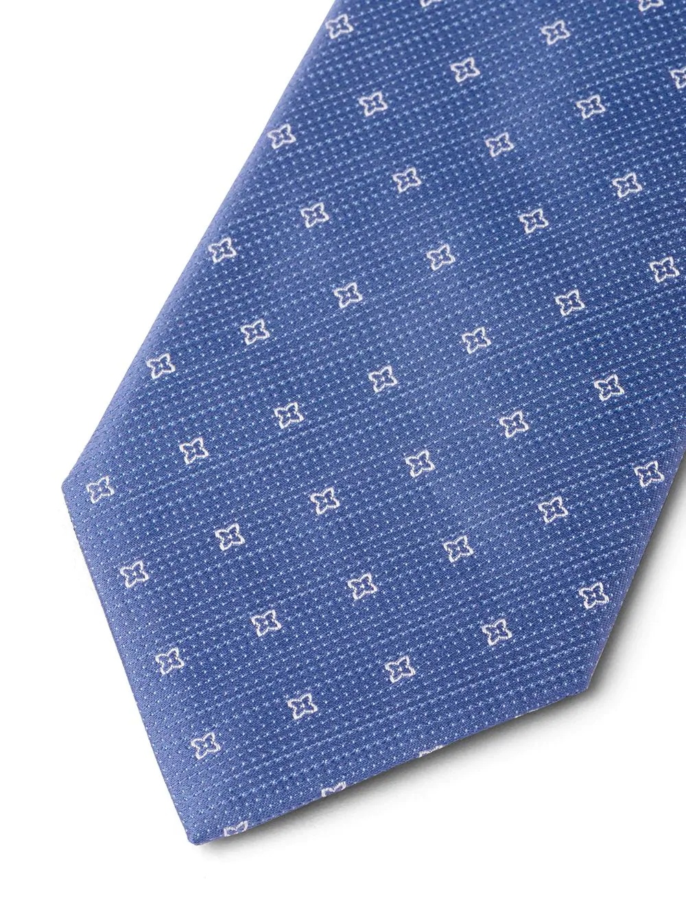 geometric print tie - 2