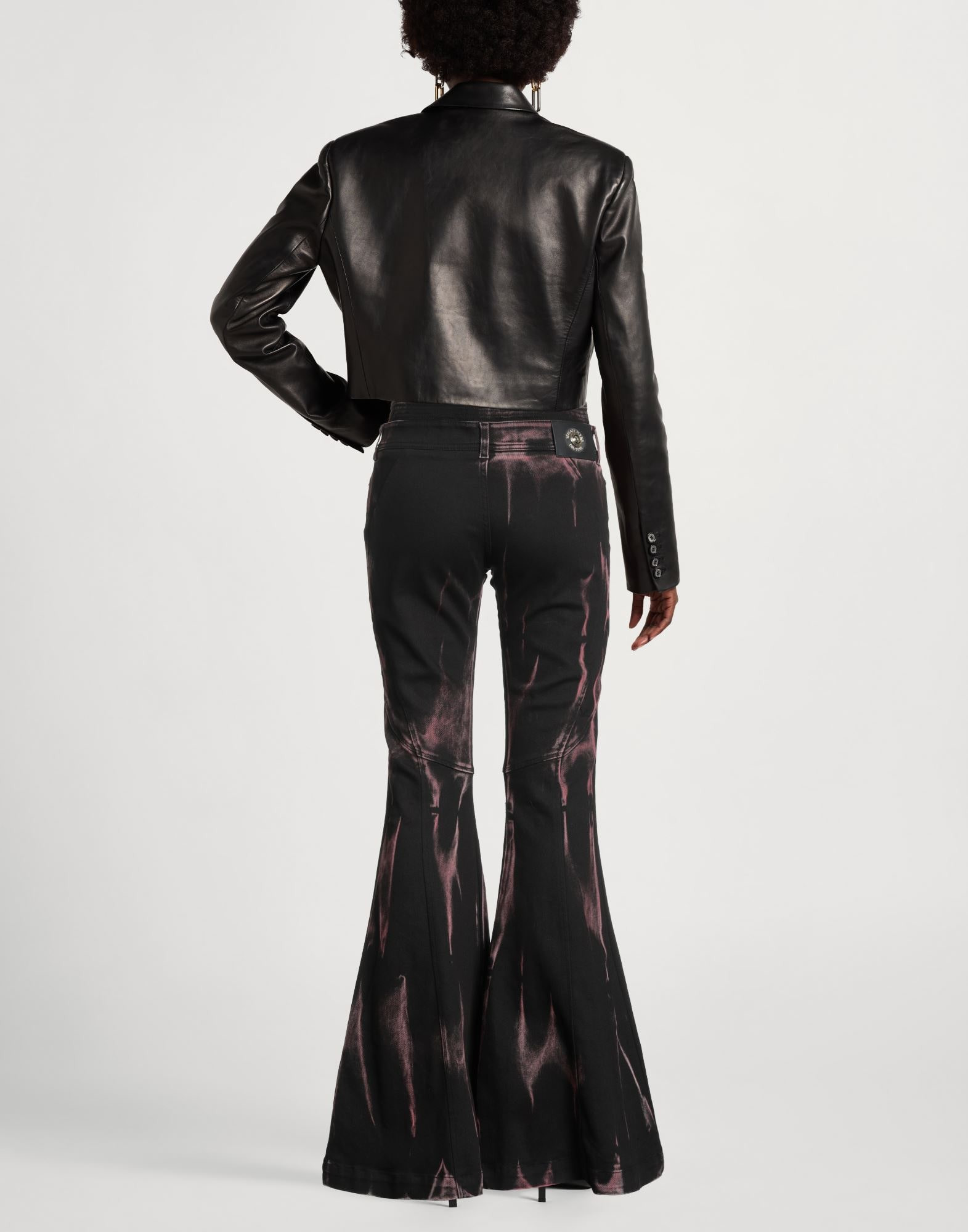 Black Women's Denim Pants - 3