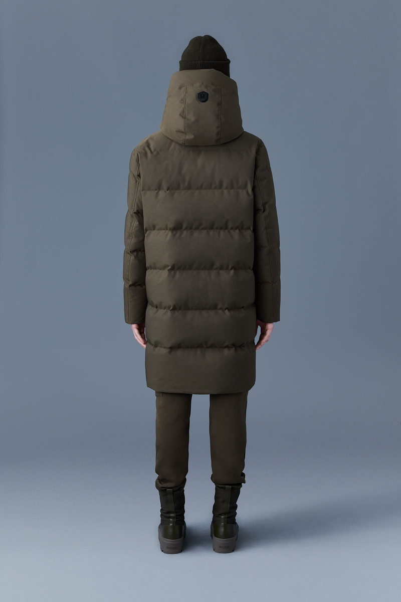 ANTOINE 2-in-1 recycled down parka with removable bib 4
