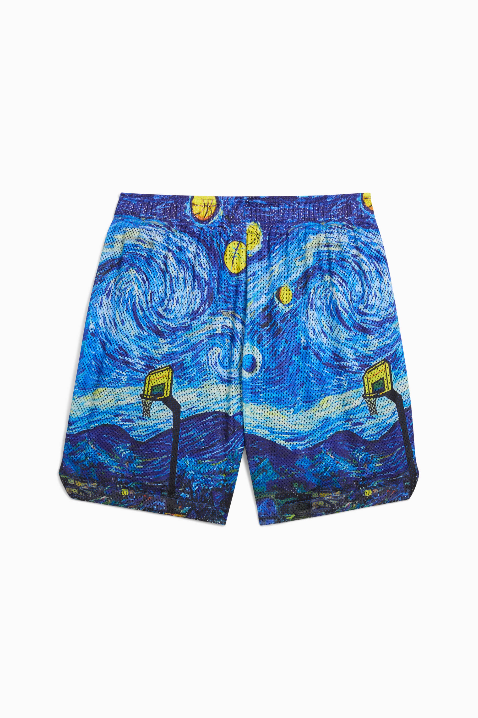 Dylan Exhibit Men's 7" All-Over-Print Shorts - 2