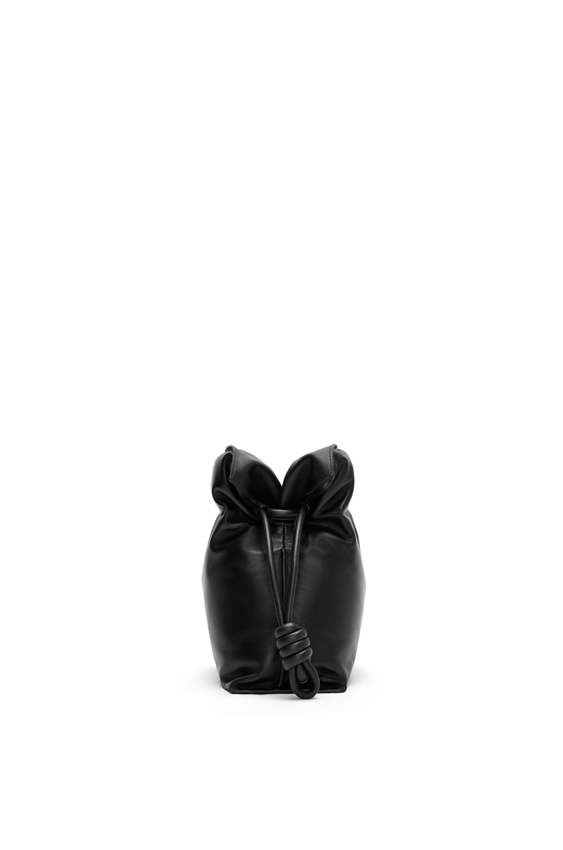 Puffer Flamenco clutch in shiny nappa calfskin - 4