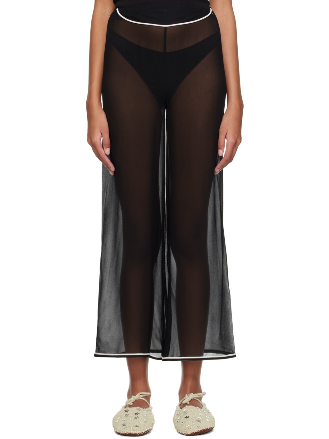 Black Juana Trousers - 1