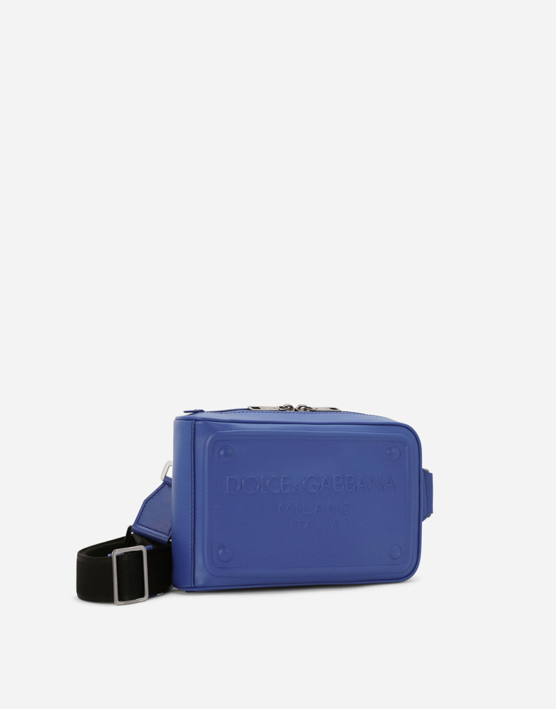 Dolce & Gabbana Calfskin belt bag with raised logo outlook