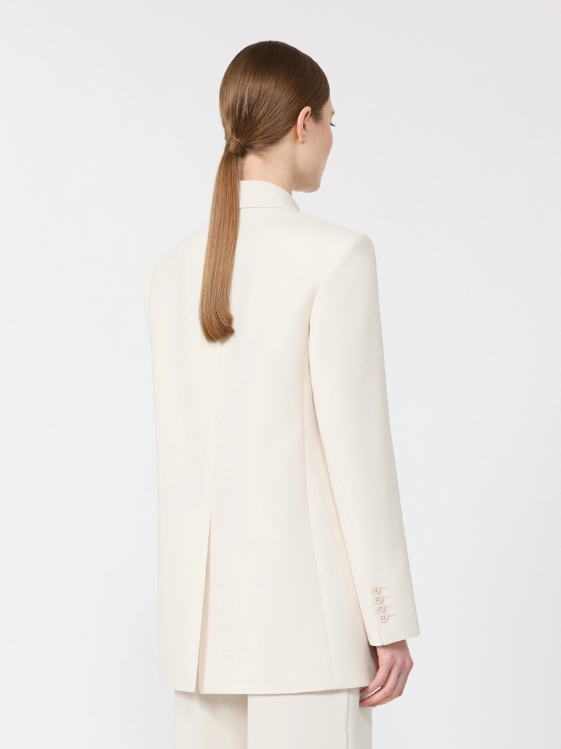 BOSCO Single-breasted cady blazer - BEIGE 4