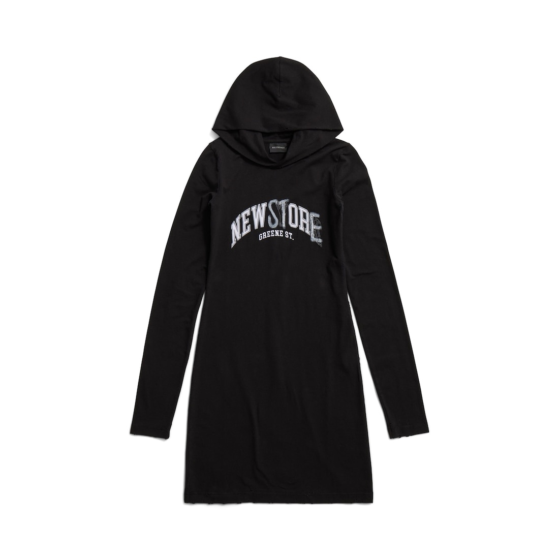 Women's Greene Street Hooded Dress in Black - 1