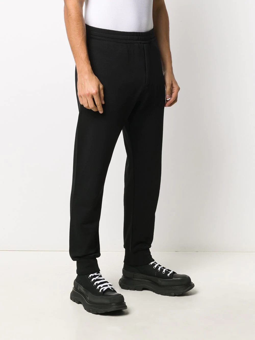 logo patch track pants - 3