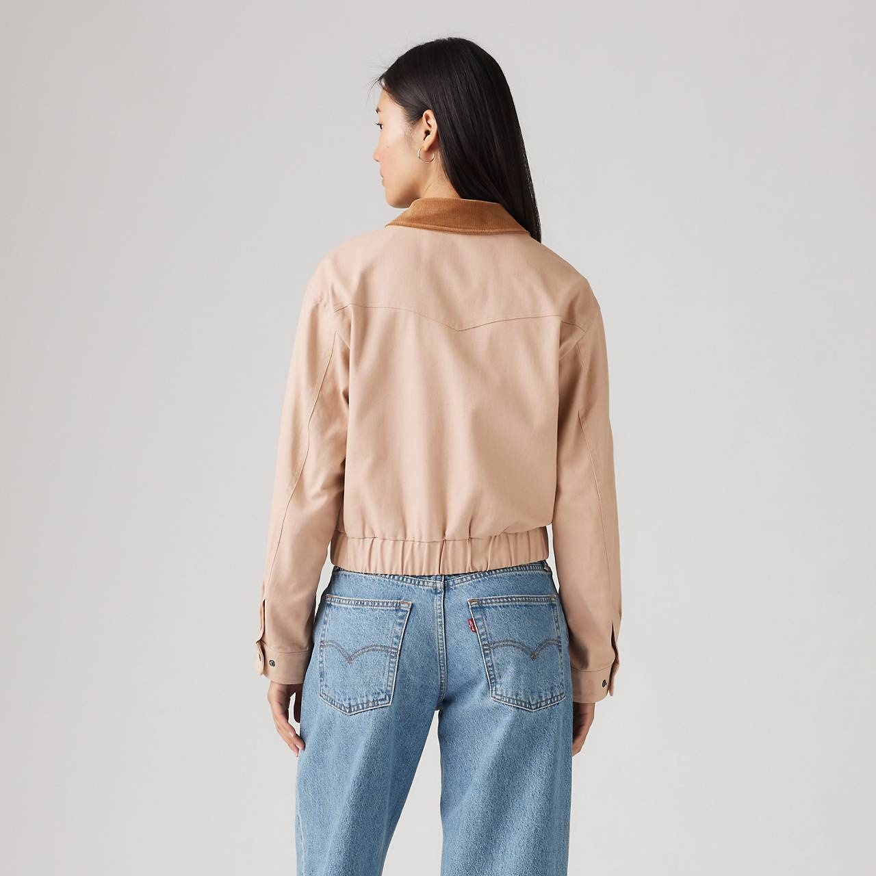 LAYDOWN COLLAR JACKET - 4