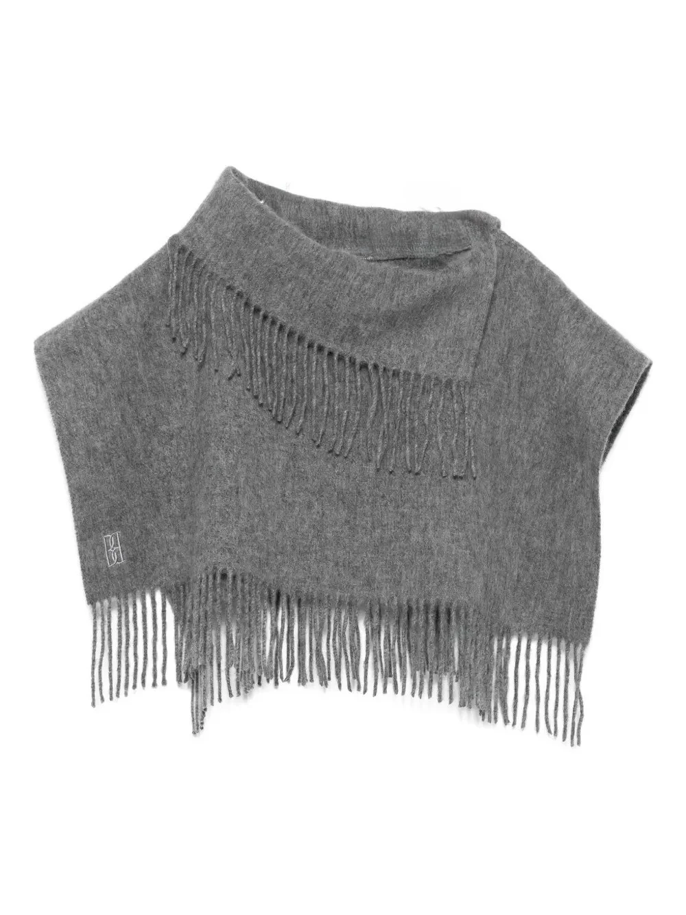 Turtla wool fringe bib - 1