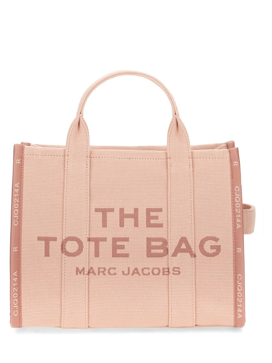 BORSA THE TOTE MEDIUM IN TELA CON LOGO JACQUARD - 1