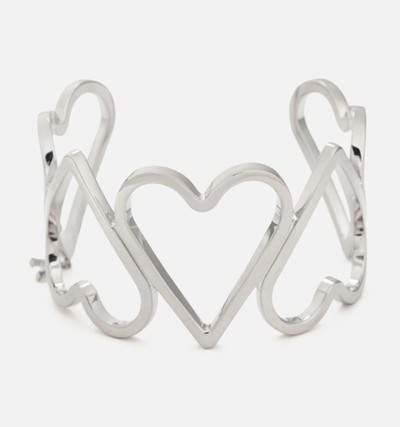 AMI Paris Oversize Upside Down Hearts Bracelet outlook