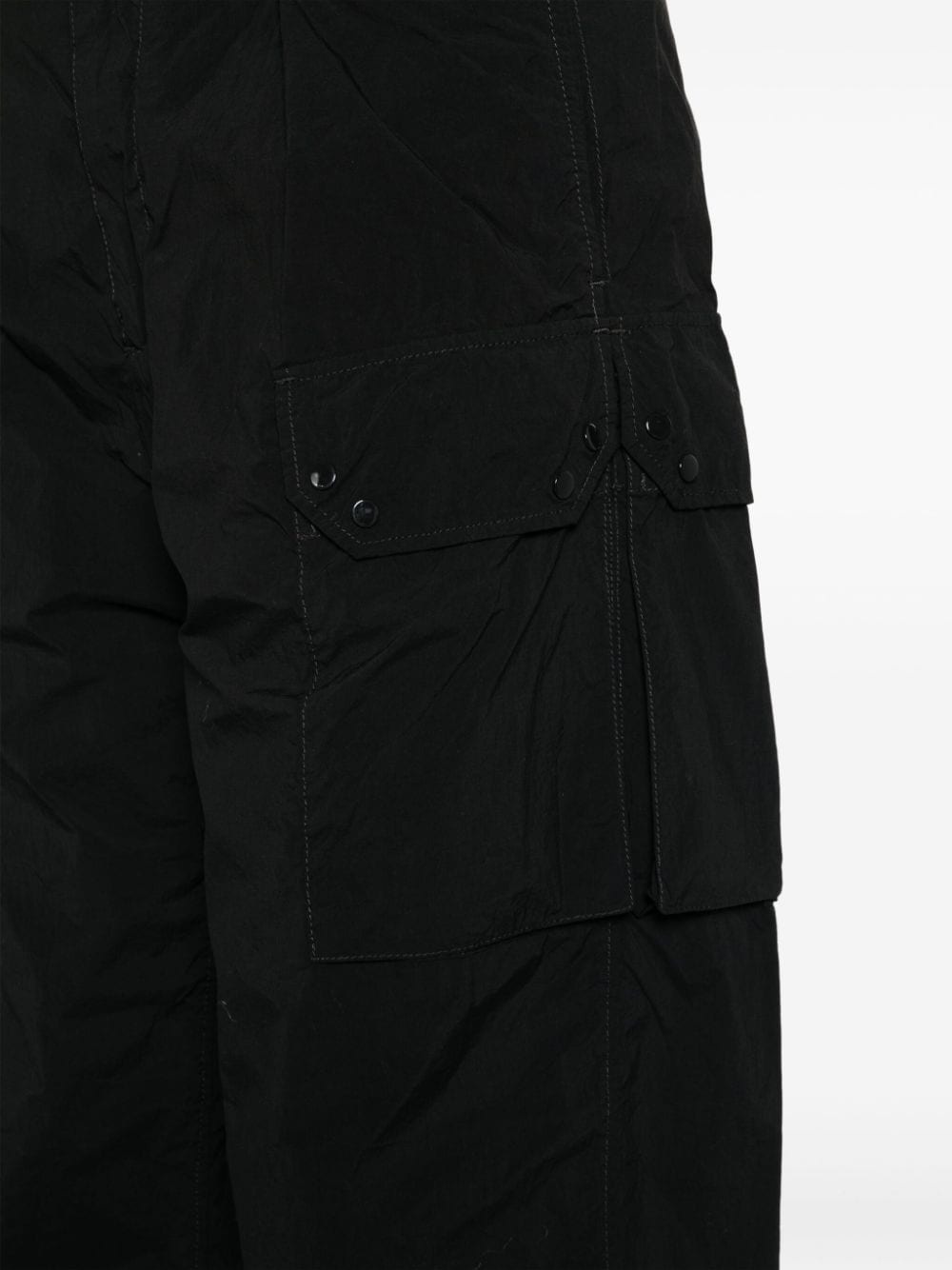 wide-leg cargo trousers - 5