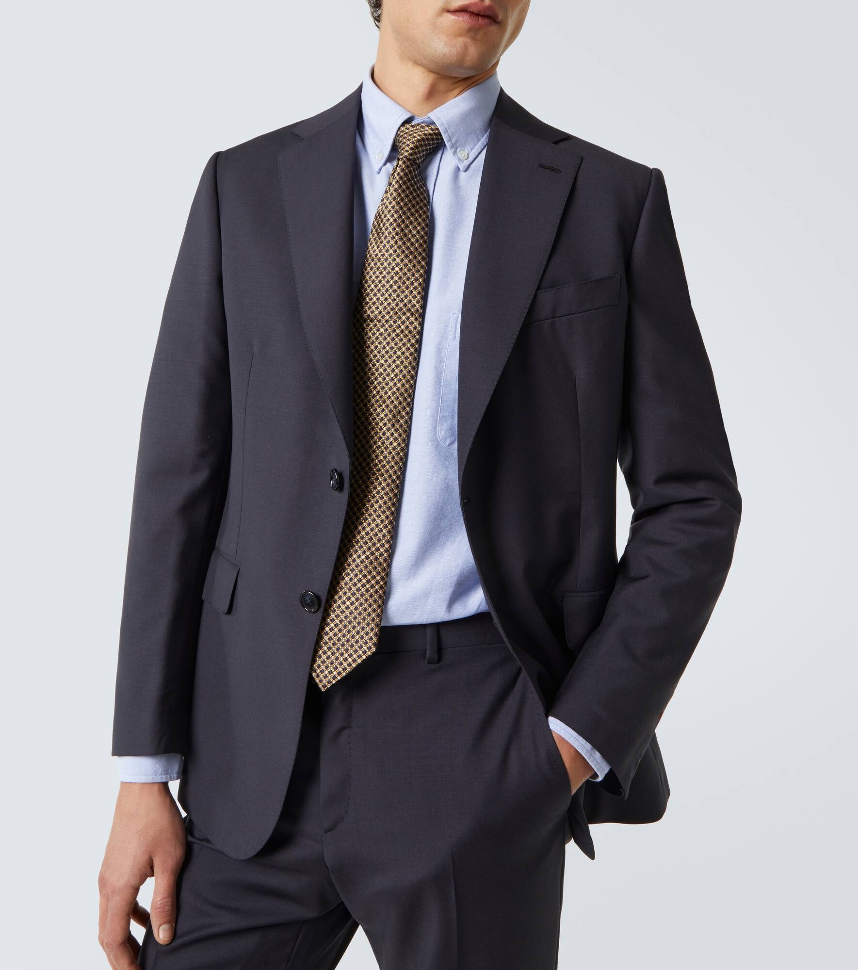 Trevi wool and mohair suit - 7