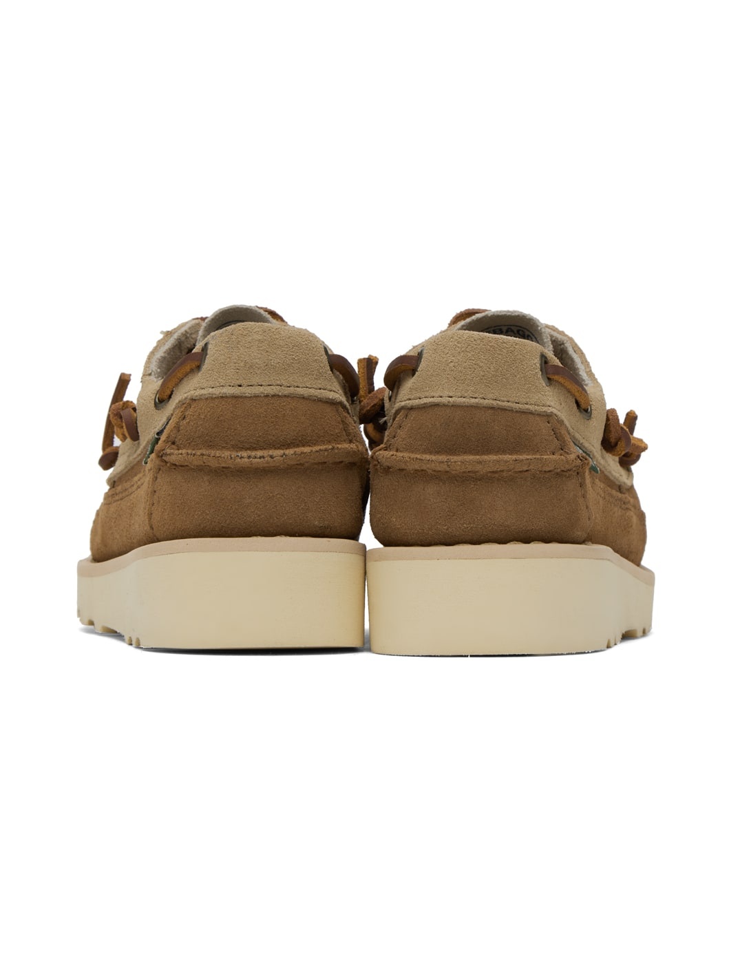 Beige & Brown Cayuga Loafers - 2