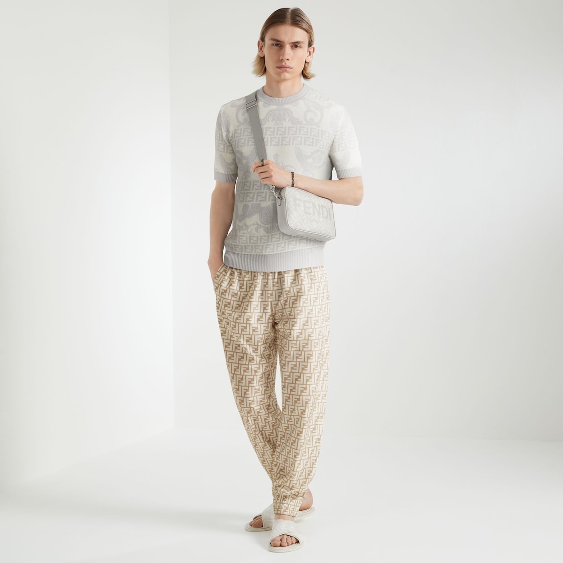 White nylon pants - 4