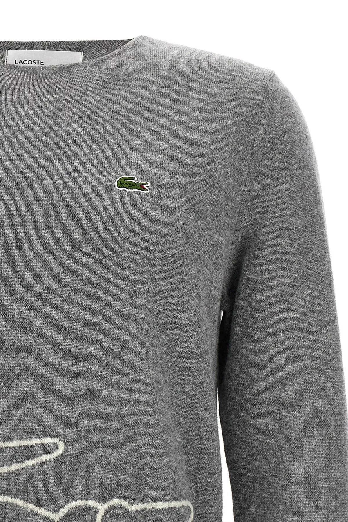 Comme Des Garcons shirt x Lacoste sweater - 4