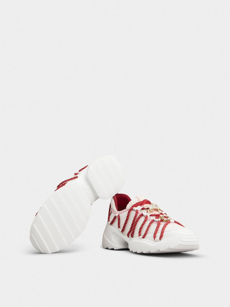 Viv' Zag Sneakers in fabric and leather 6