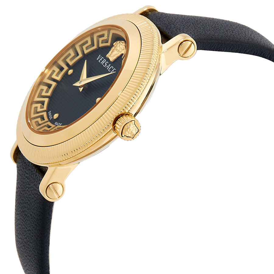 Versace Greca Flourish Quartz Black Dial Ladies Watch VE7F00323 - 2