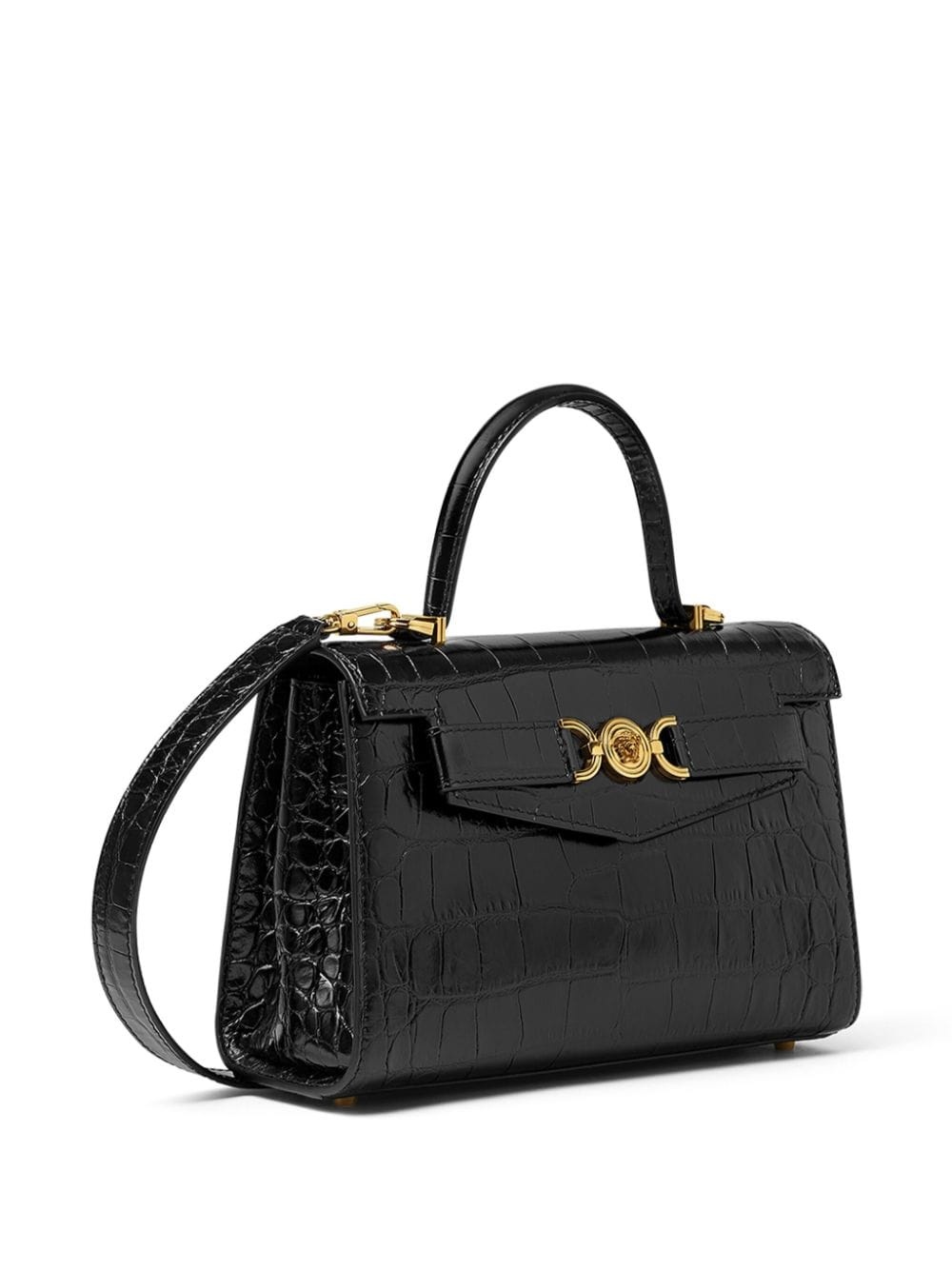 Medusa '95 crocodile-embossed tote bag - 4