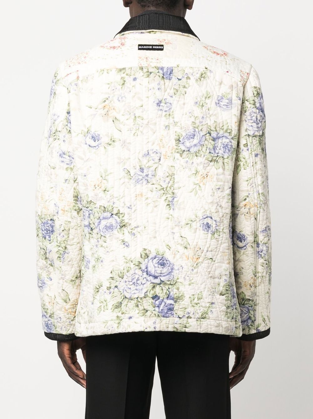 Boutis floral-print quilted jacket - 4
