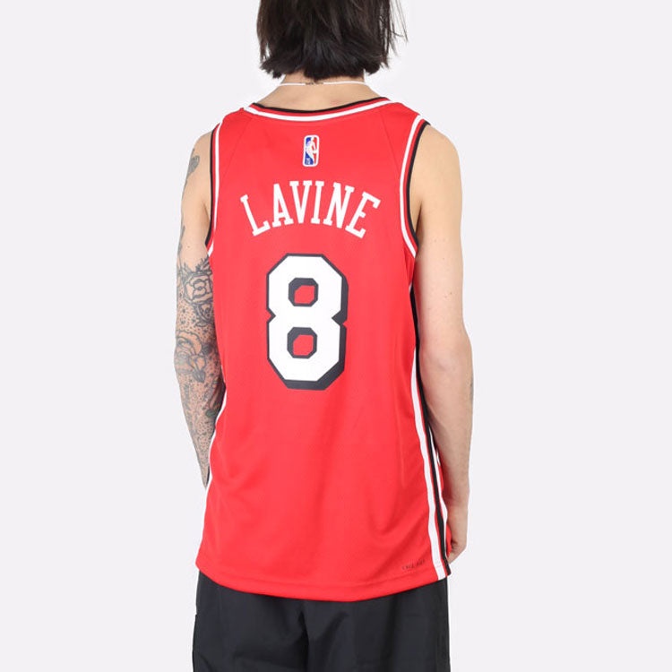 Nike x NBA 75 Chicago Bulls Jerseys 'Zach LaVine 8' DB4021-657 - 5