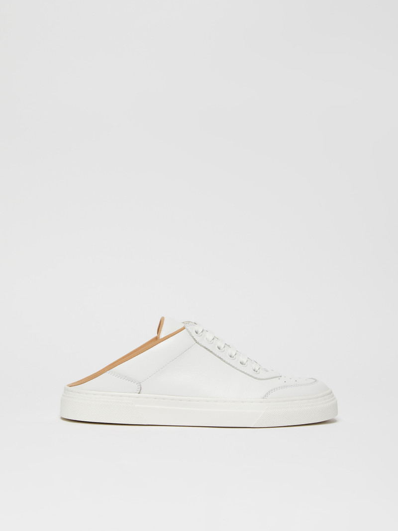 SLIDESNEAKER Leather mule sneakers 1