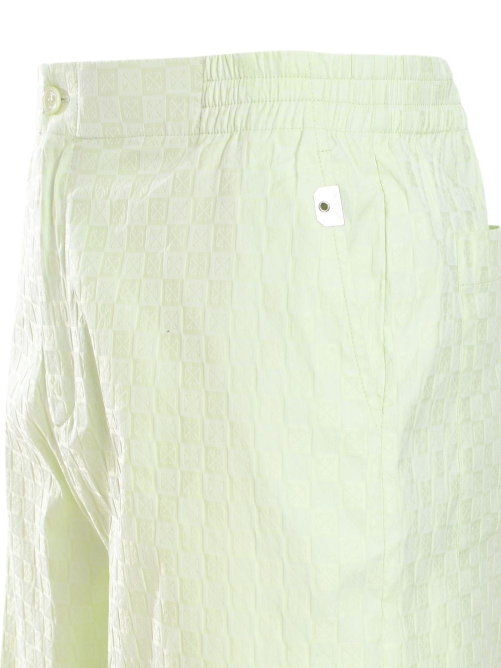 Damier shorts - 4