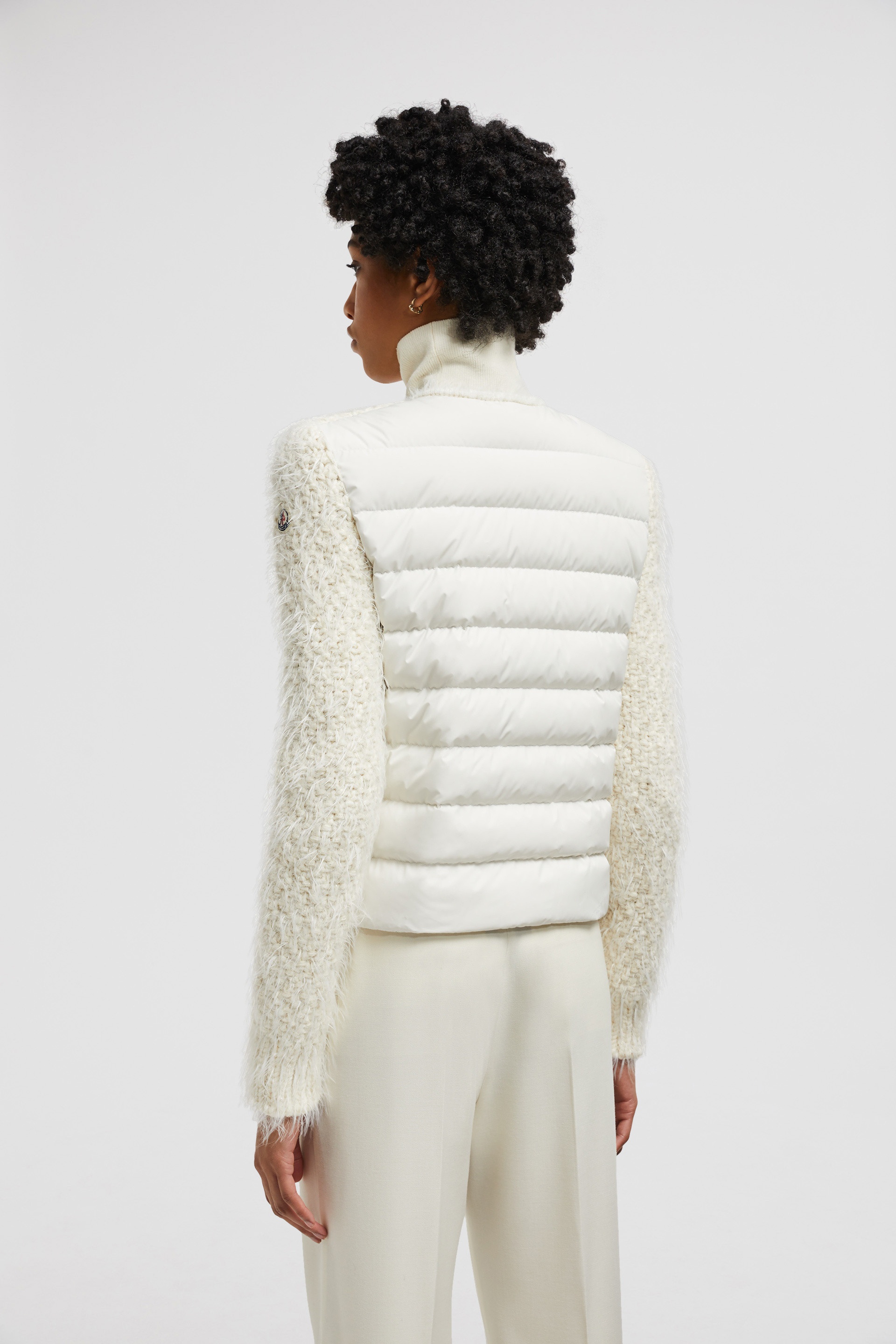 Padded Wool Cardigan - 5