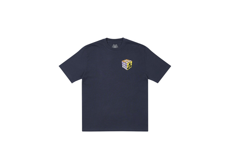 PALACE DON'T BE SQUARE T-SHIRT NAVY outlook