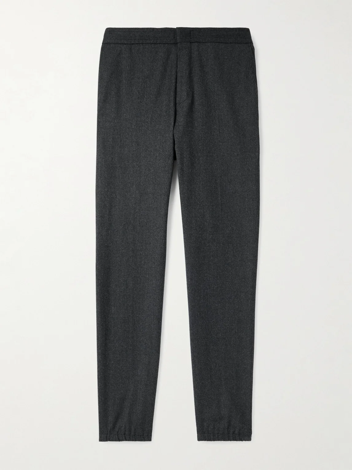 Tapered Wool Trousers - 1