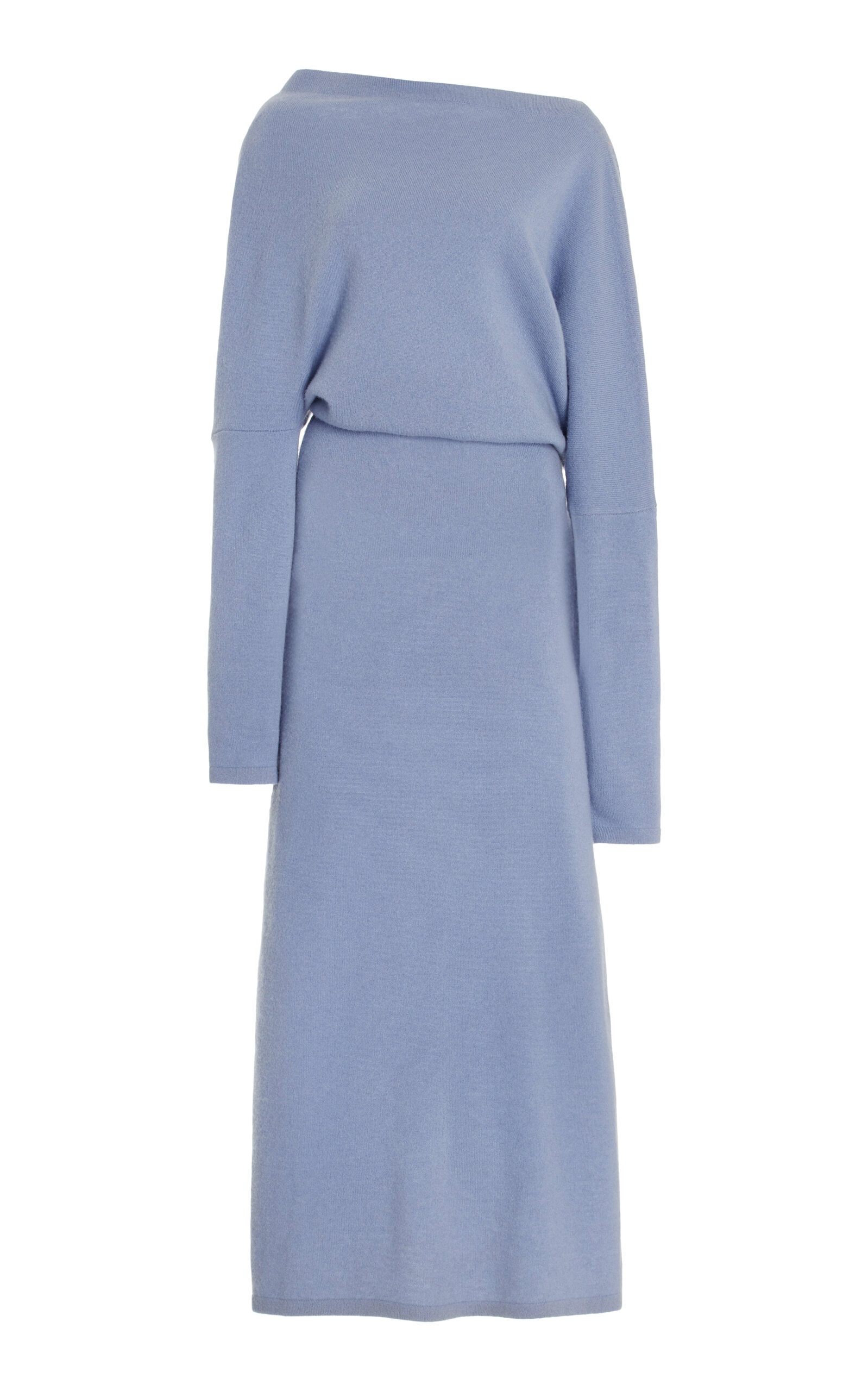 Kasos Cashmere Dress blue - 1