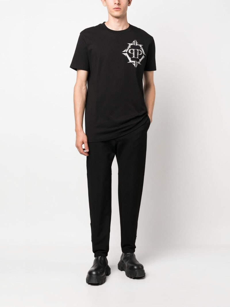 PHILIPP PLEIN SS Chrome round-neck T-shirt outlook