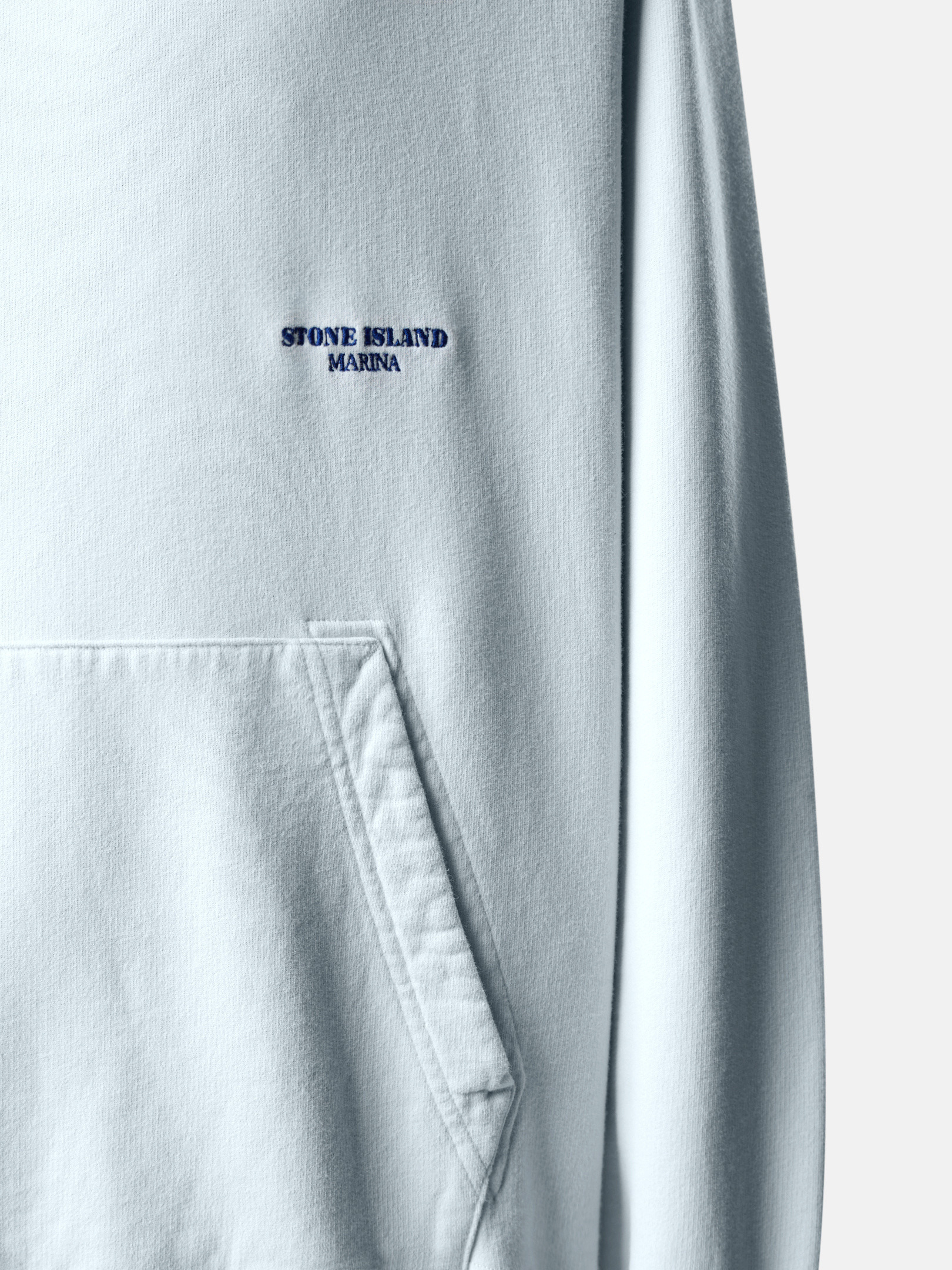 6100071 BRUSHED ORGANIC COTTON FLEECE_STONE ISLAND MARINA - 4
