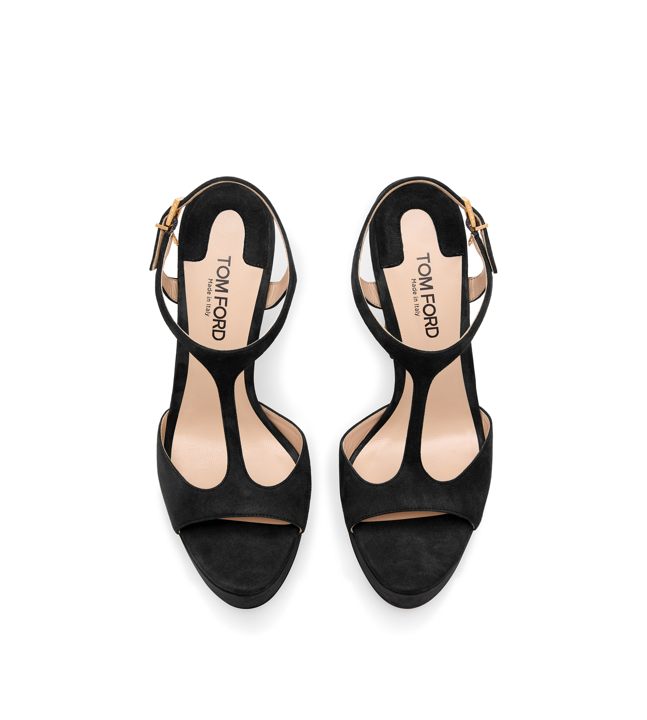SUEDE LEATHER ANGELINA PLATFORM SANDAL - 4