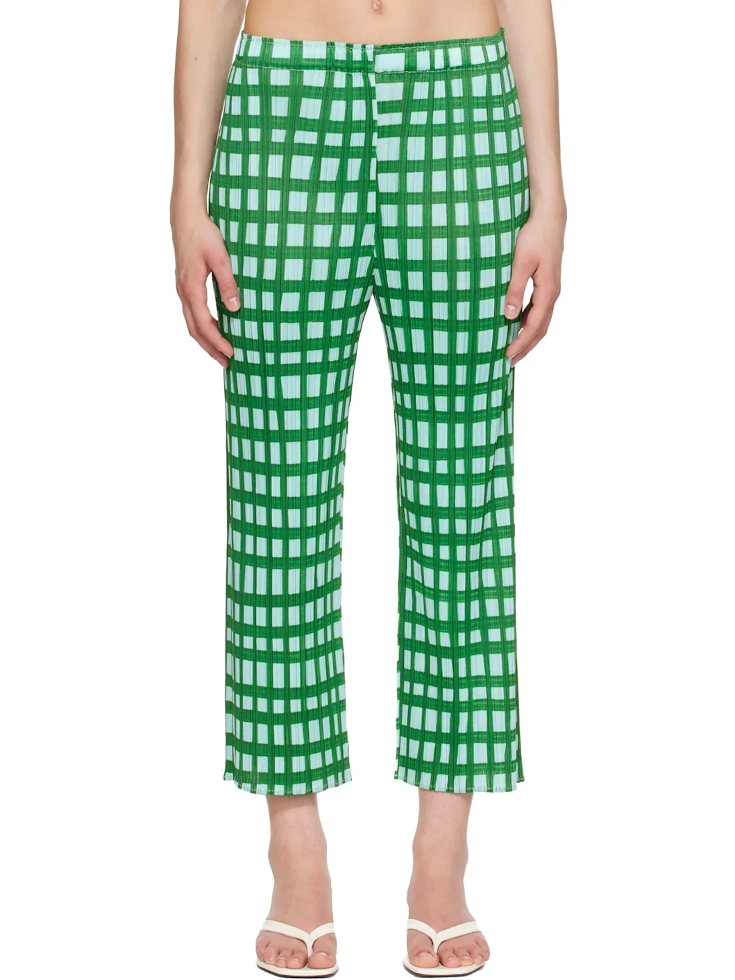 Green Basket Trousers - 1