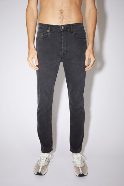 Acne Studios Slim tapered jeans - Used black outlook
