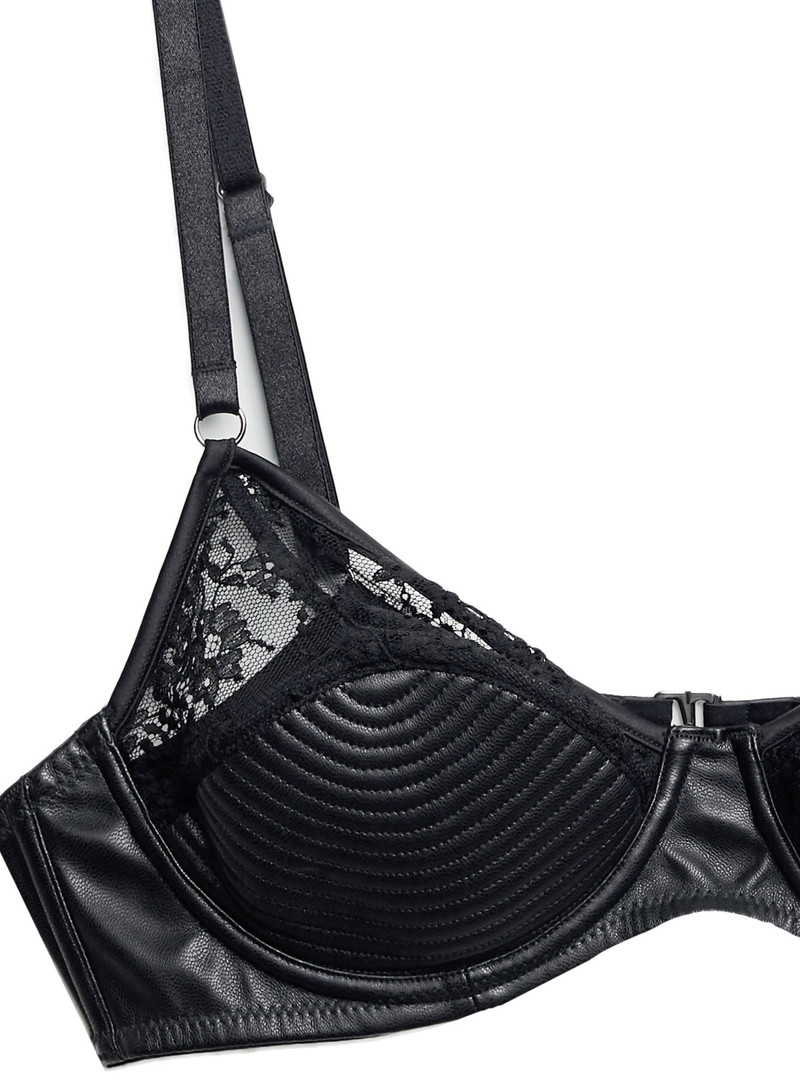 Vegan Leather Bebe Bra 6