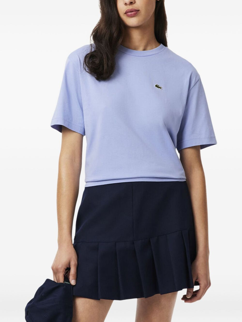 embroidered-crocodile T-shirt - 2