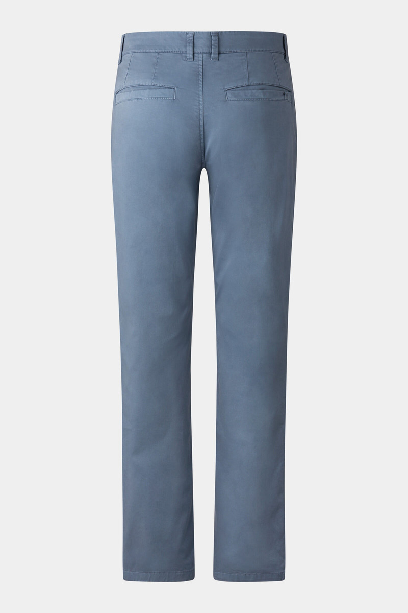 BOGNER Nik chinos in Blue gray outlook