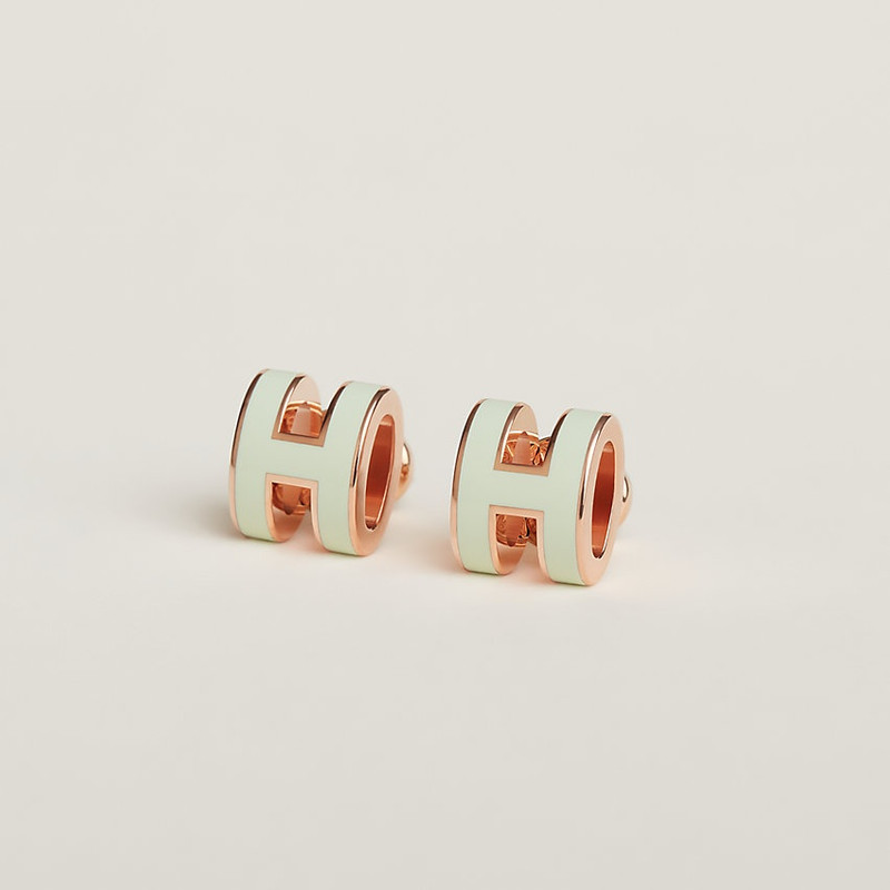 Mini Pop H earrings 1