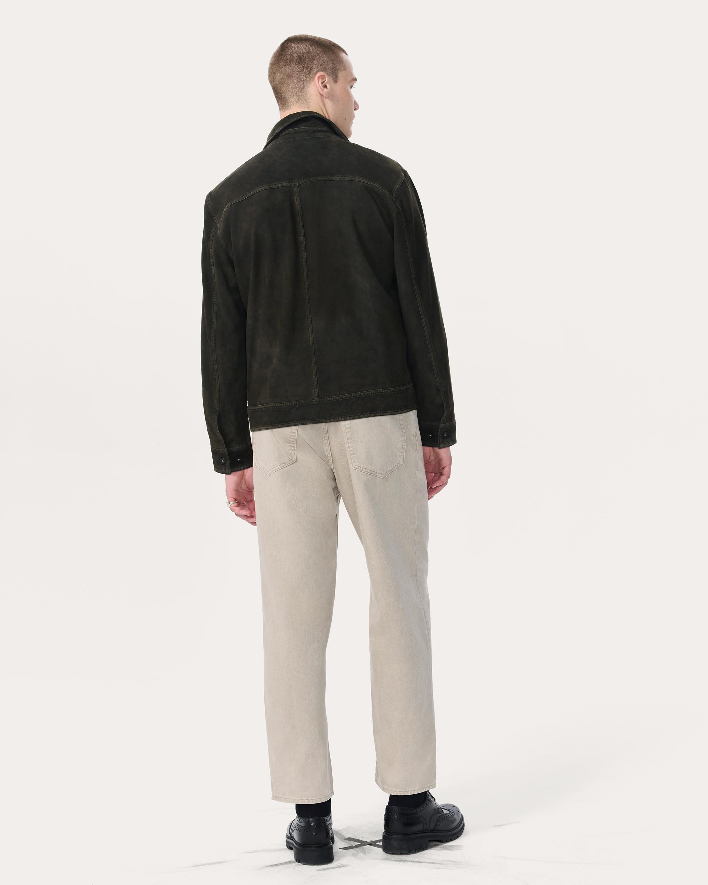 rb Suede Trucker Jacket - 6