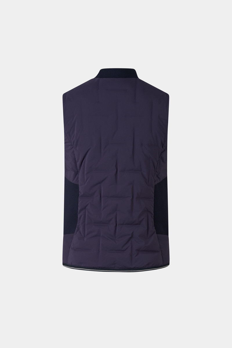 BOGNER Sia down vest in Navy blue outlook