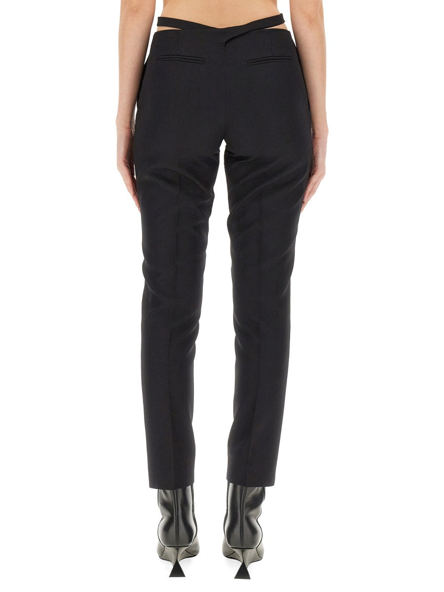 The Attico Women Cut Out Pants - 4
